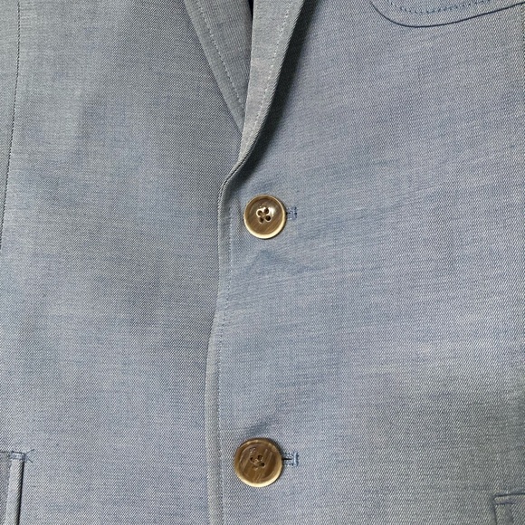 Banana Republic MadMen label suit jacket (size 40 R/S) - Picture 3 of 6